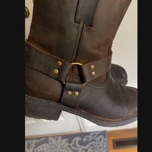 Elegant Brown Leather Ankle Boots